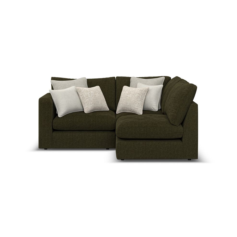 Elston 3 Seat Left Hand Modular Corner Sofa in Penny Forest Fabric - Group 6 4