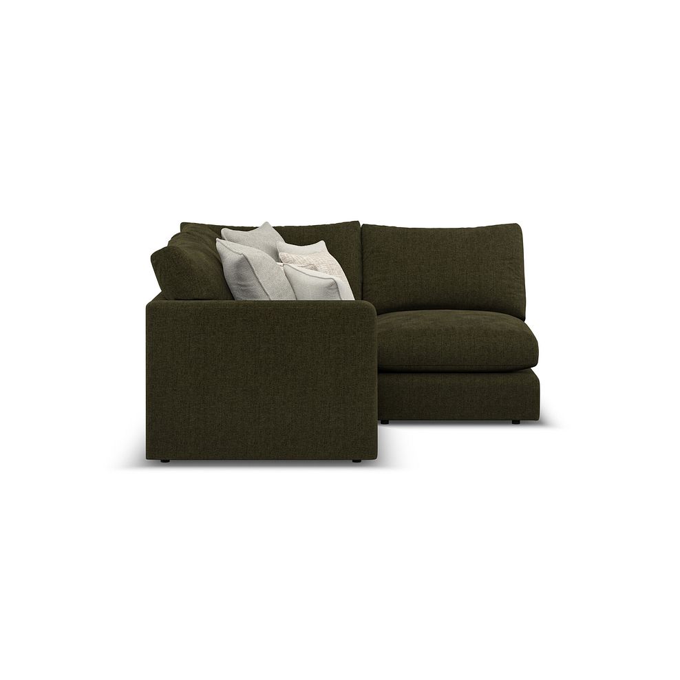 Elston 3 Seat Left Hand Modular Corner Sofa in Penny Forest Fabric - Group 6 6