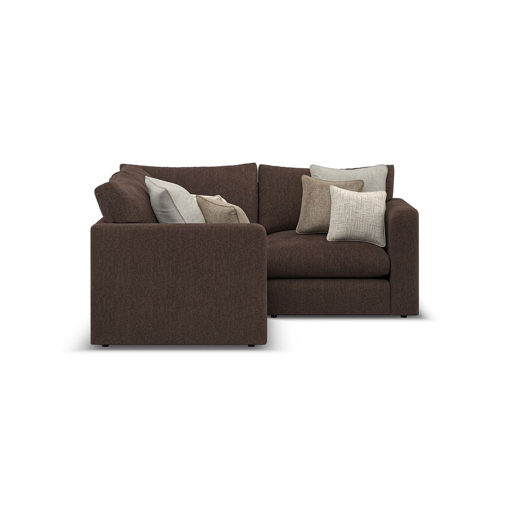 Elston 3 Seat Modular Corner Sofa in Penny Cacao Fabric - Group 1 4