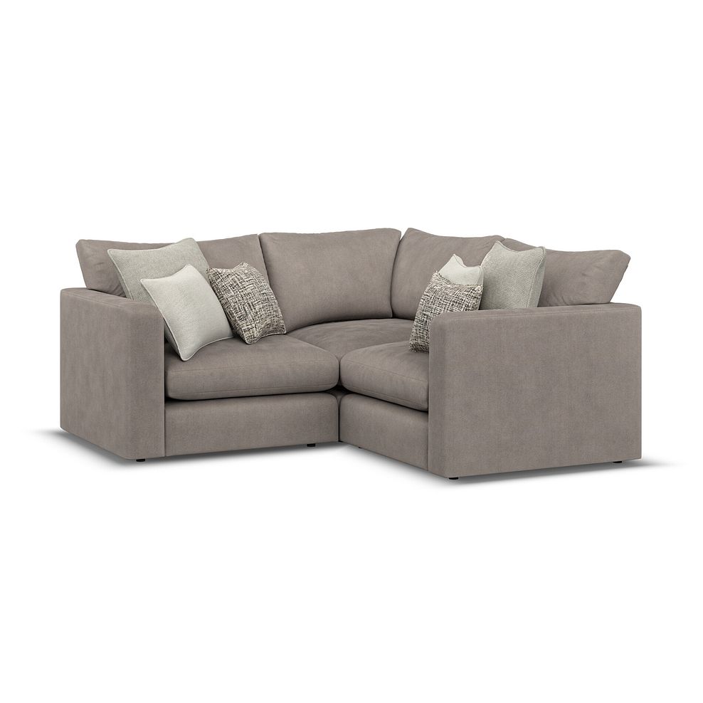 Elston 3 Seat Modular Corner Sofa in Penny Clay Fabric - Group 1 1