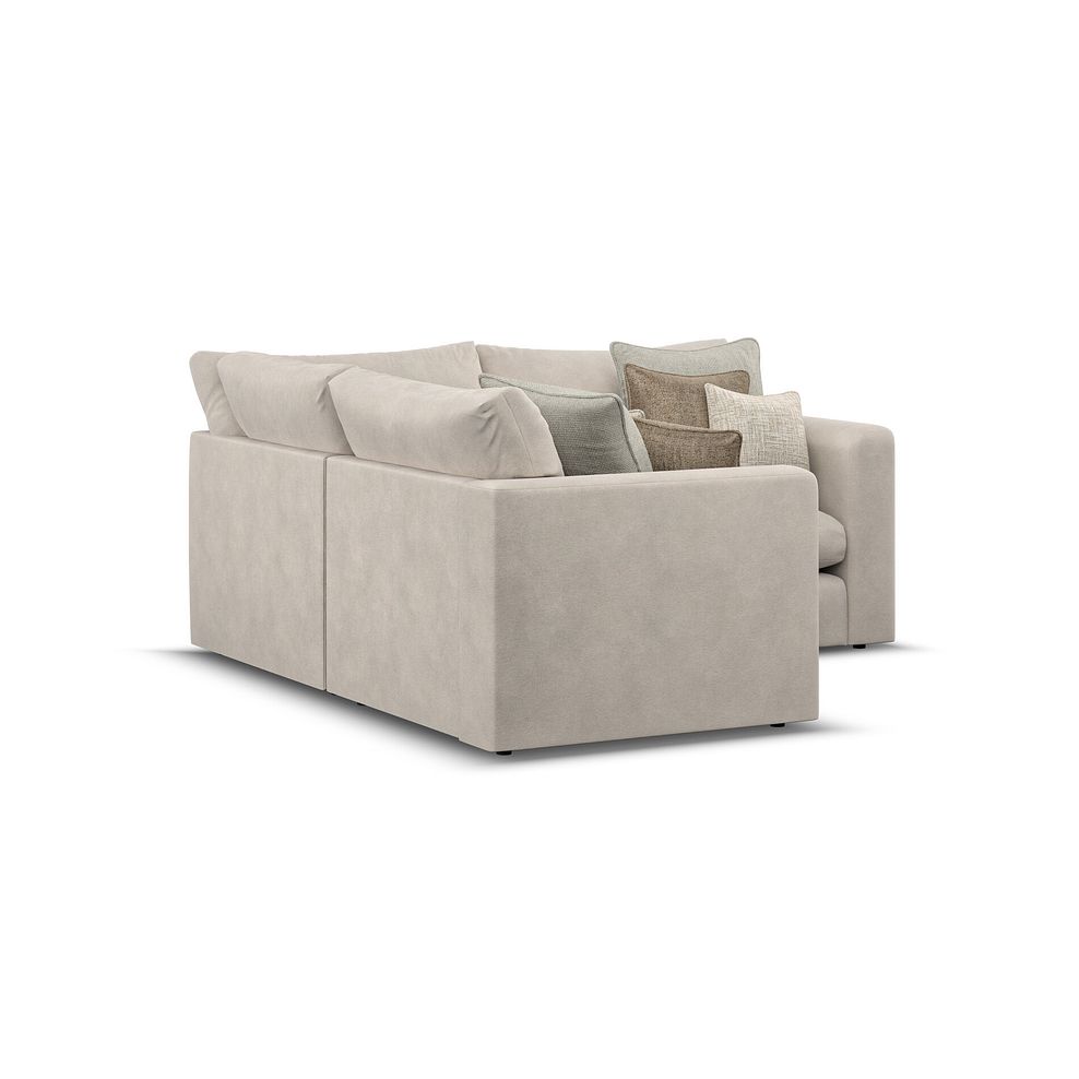 Elston 3 Seat Modular Corner Sofa in Penny Dove Fabric - Group 1 3