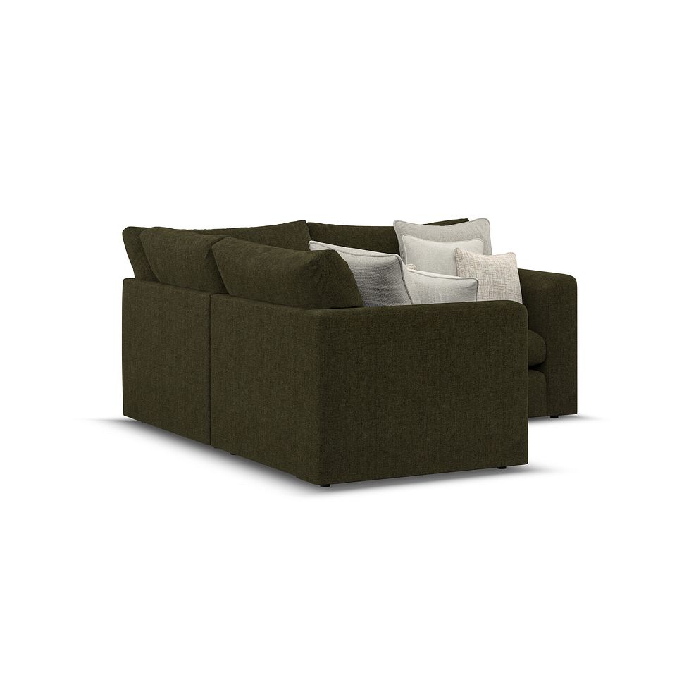 Elston 3 Seat Modular Corner Sofa in Penny Forest Fabric - Group 1 3