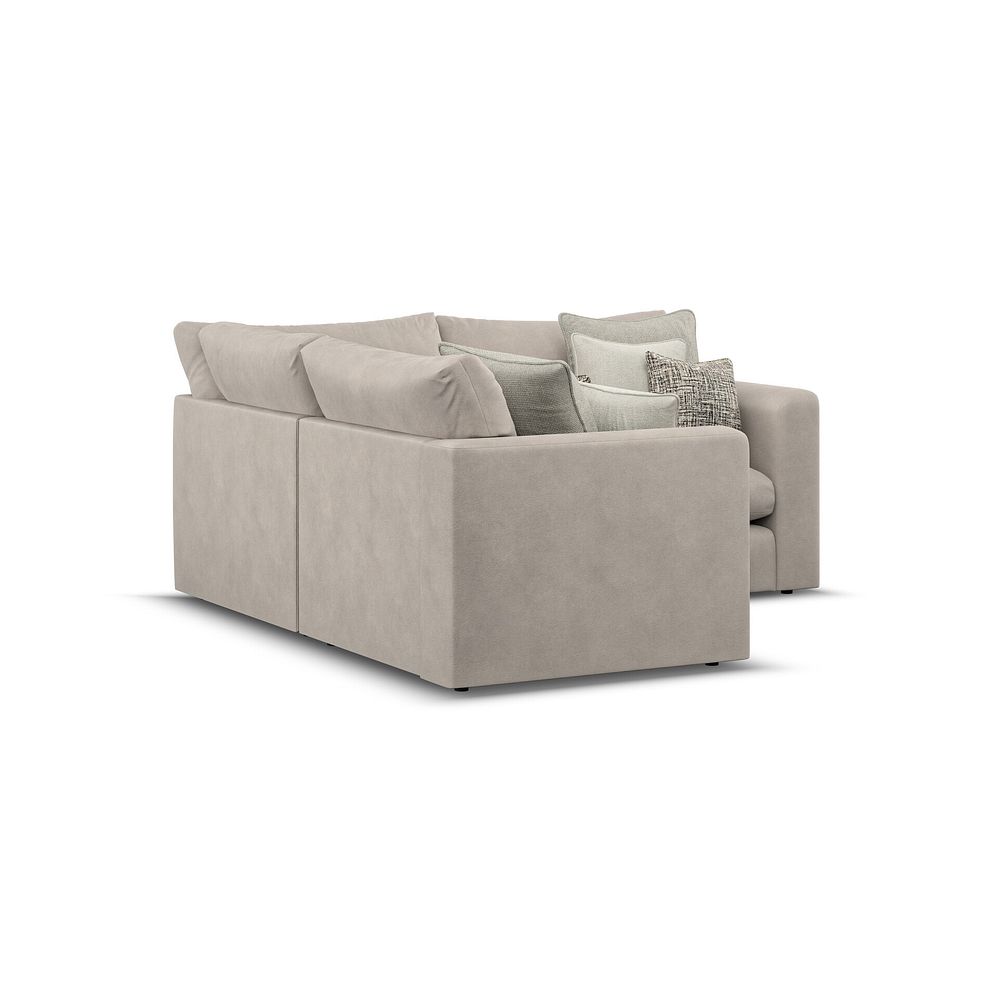 Elston 3 Seat Modular Corner Sofa in Penny Mid Grey Fabric - Group 1 3