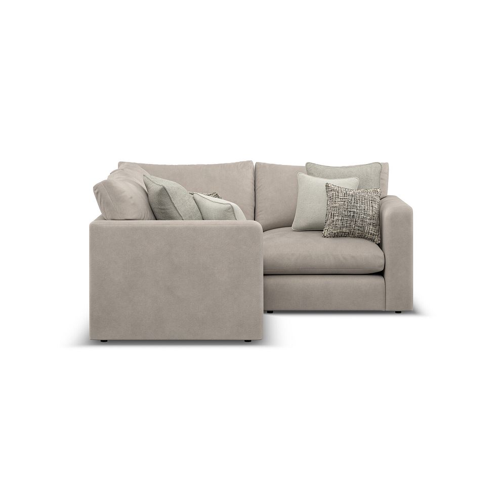 Elston 3 Seat Modular Corner Sofa in Penny Mid Grey Fabric - Group 1 4