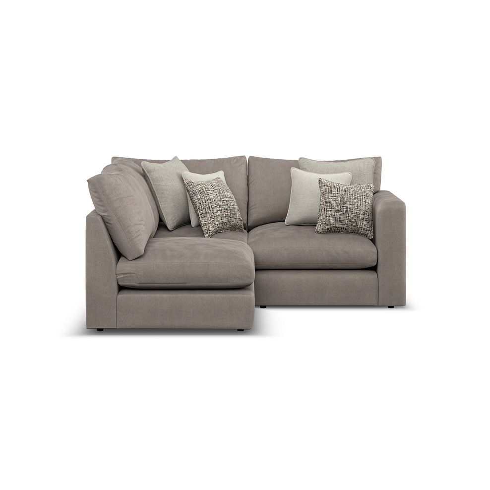 Elston 3 Seat Right Hand Modular Corner Sofa in Penny Clay Fabric - Group 7 4