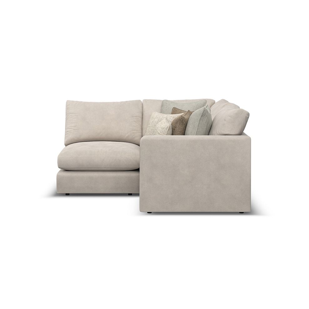 Elston 3 Seat Right Hand Modular Corner Sofa in Penny Dove Fabric - Group 7 2