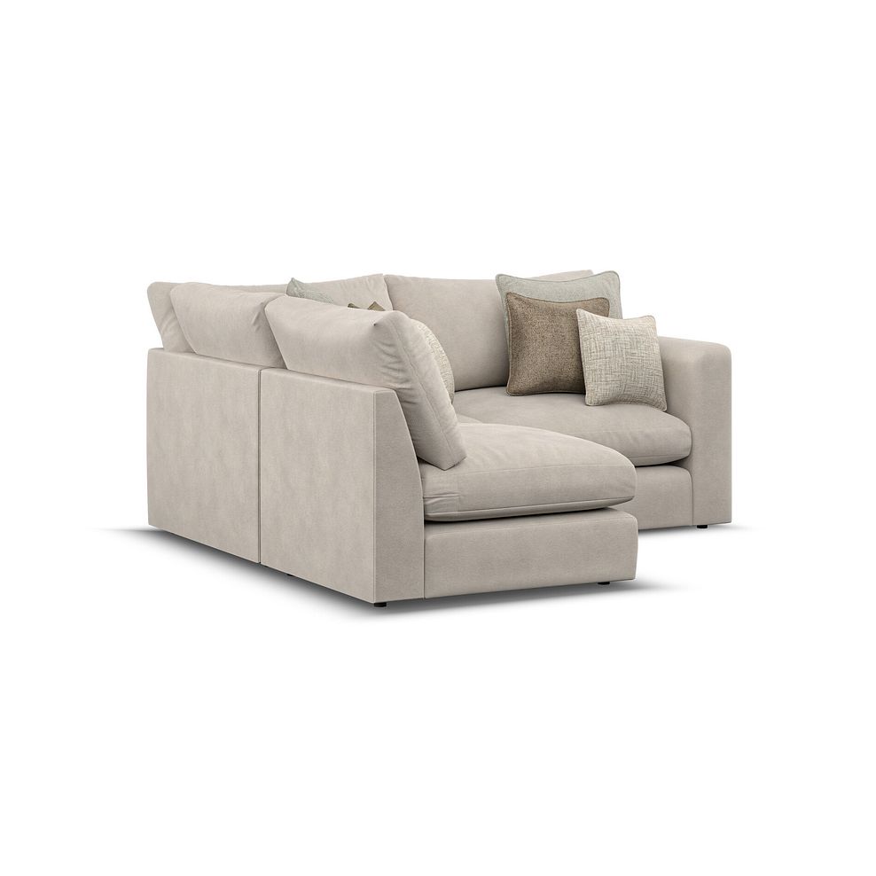 Elston 3 Seat Right Hand Modular Corner Sofa in Penny Dove Fabric - Group 7 3