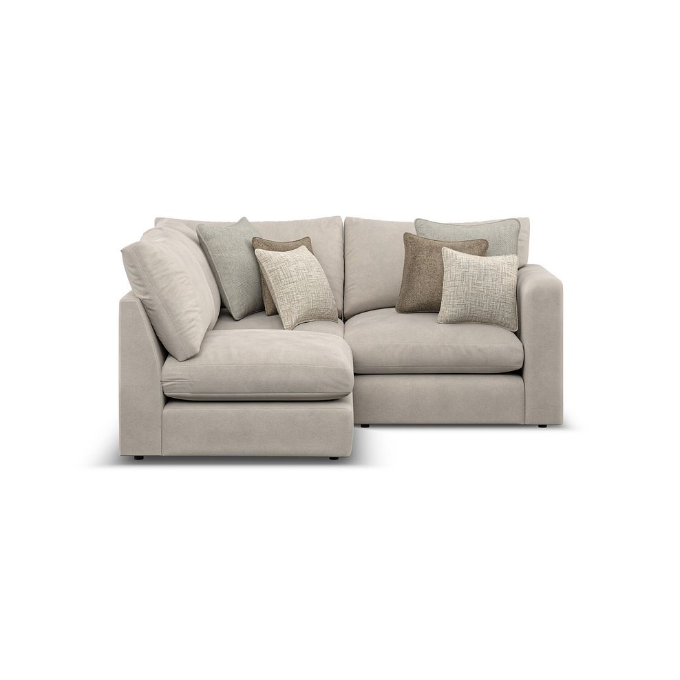 Elston 3 Seat Right Hand Modular Corner Sofa in Penny Dove Fabric - Group 7 4