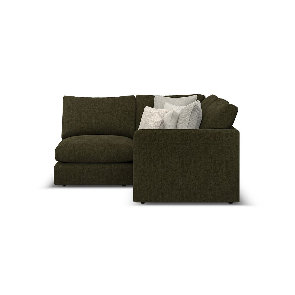 Elston 3 Seat Right Hand Modular Corner Sofa in Penny Forest Fabric - Group 7 2