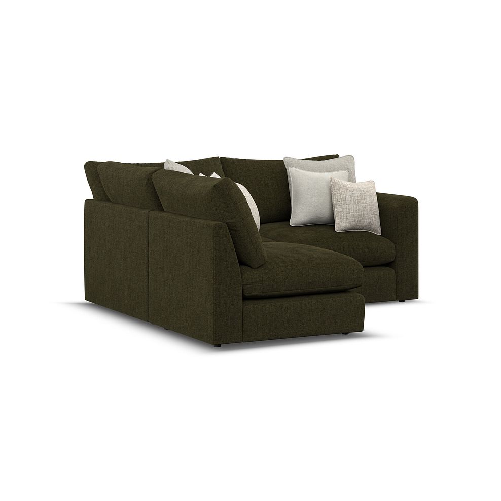 Elston 3 Seat Right Hand Modular Corner Sofa in Penny Forest Fabric - Group 7 3
