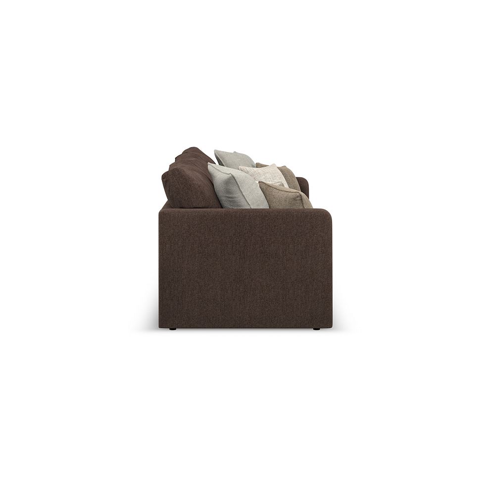 Elston 3 Seater Modular Sofa in Penny Cacao Fabric - Group 9 4