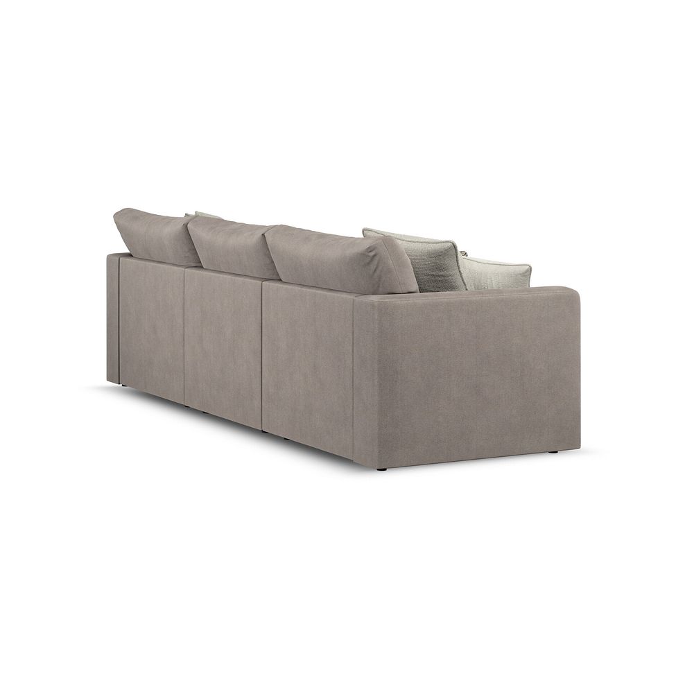 Elston 3 Seater Modular Sofa in Penny Clay Fabric - Group 9 3