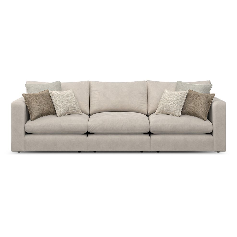 Elston 3 Seater Modular Sofa in Penny Dove Fabric - Group 9 2