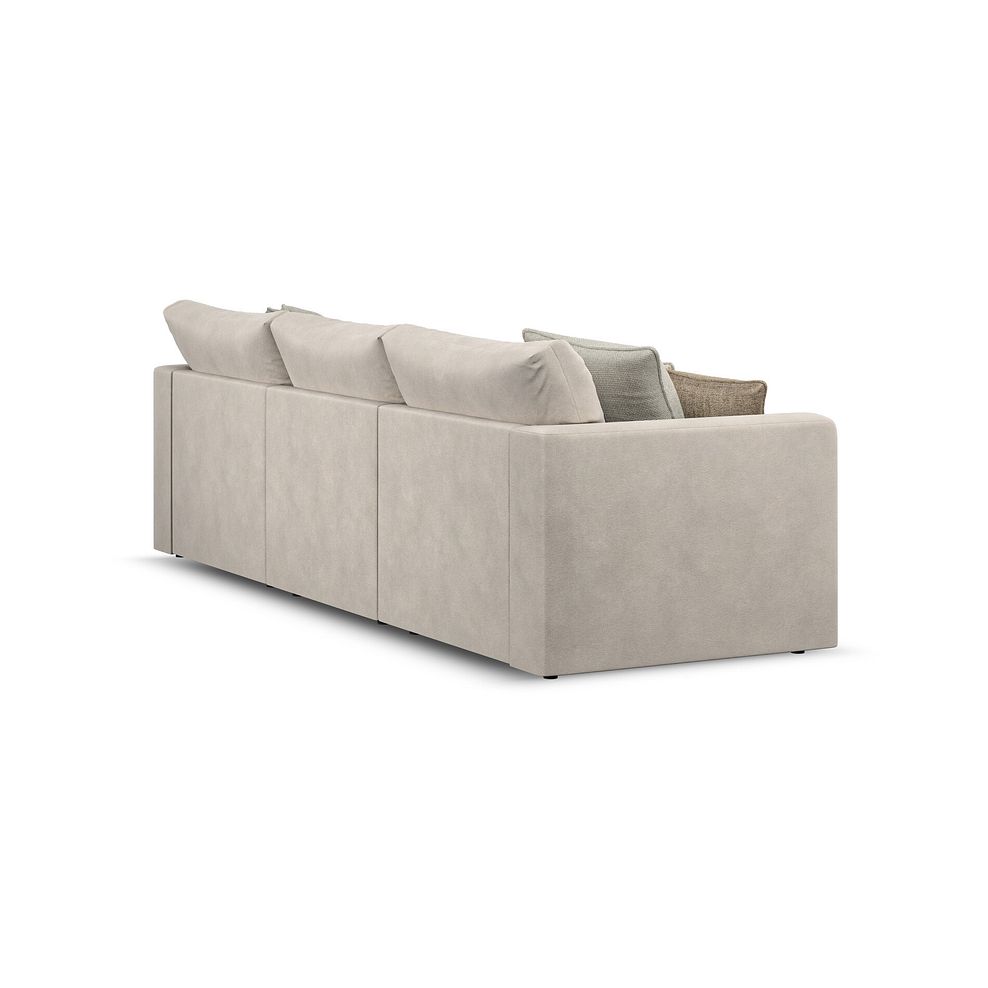 Elston 3 Seater Modular Sofa in Penny Dove Fabric - Group 9 3