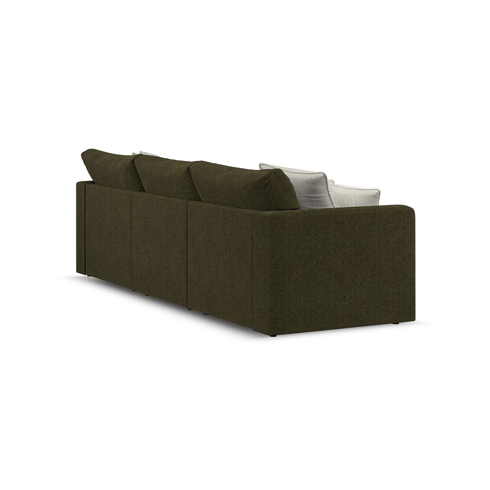 Elston 3 Seater Modular Sofa in Penny Forest Fabric - Group 9 3