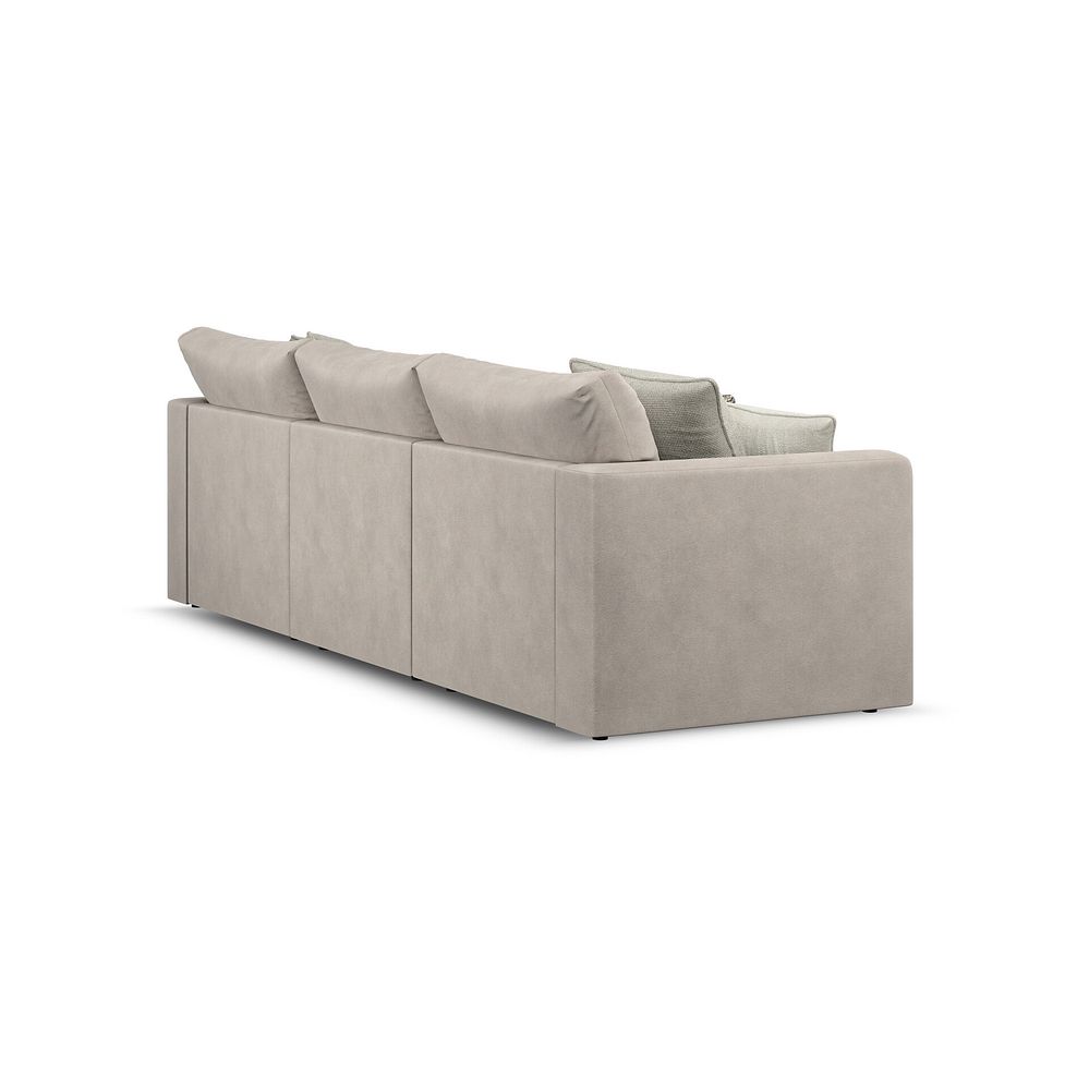 Elston 3 Seater Modular Sofa in Penny Mid Grey Fabric - Group 9 3