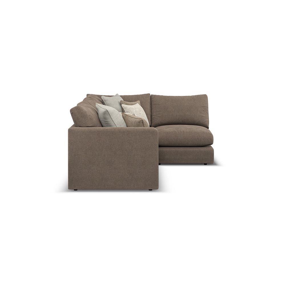 Elston 4 Seat Left Hand Modular Corner Sofa in Penny Burrow Fabric - Group 4 4