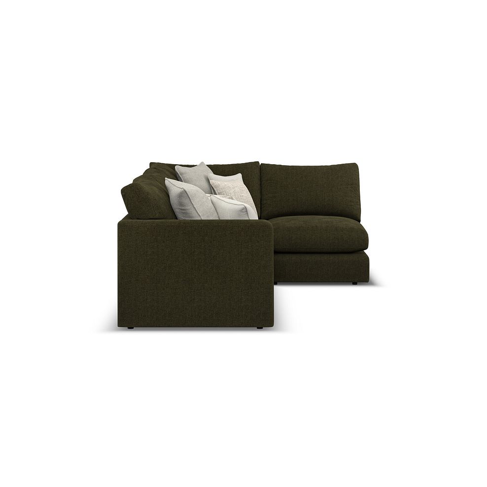 Elston 4 Seat Left Hand Modular Corner Sofa in Penny Forest Fabric - Group 4 6