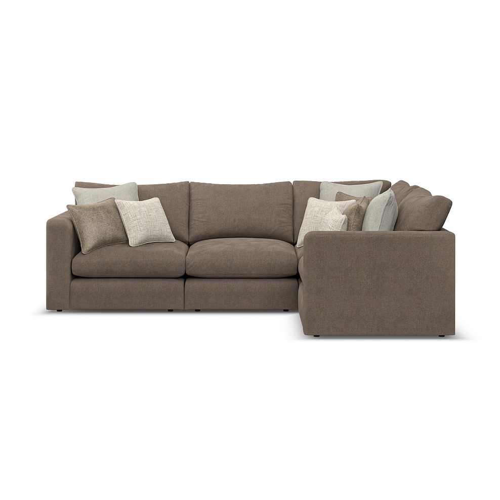 Elston 4 Seat Modular Left Hand Corner Sofa in Penny Burrow Fabric - Group 2 1