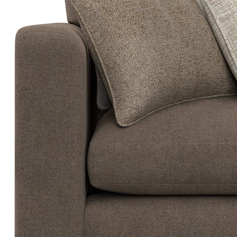 Elston 4 Seat Modular Left Hand Corner Sofa in Penny Burrow Fabric - Group 2 4