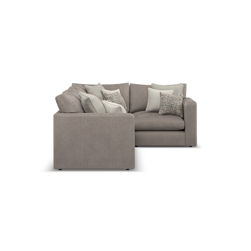 Elston 4 Seat Modular Left Hand Corner Sofa in Penny Clay Fabric - Group 2 4