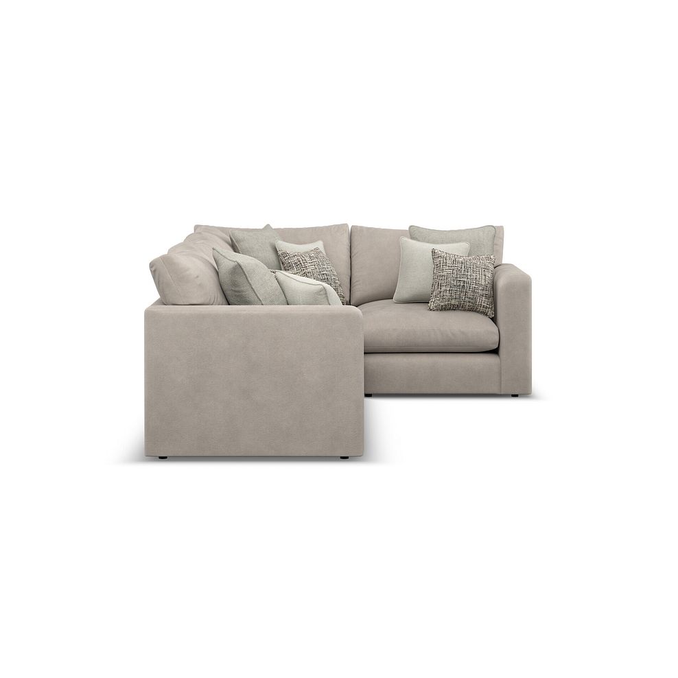 Elston 4 Seat Modular Left Hand Corner Sofa in Penny Mid Grey Fabric - Group 2 4