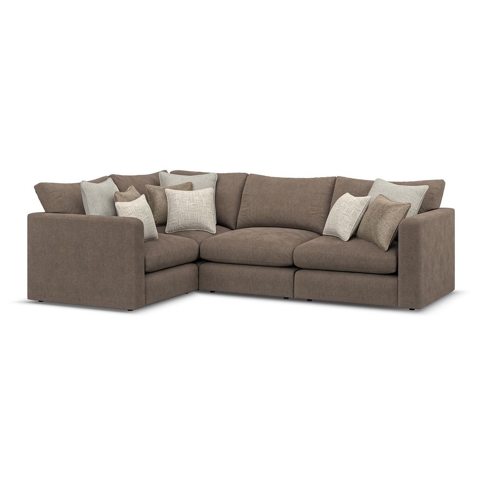 Elston 4 Seat Modular Right Hand Corner Sofa in Penny Burrow Fabric - Group 2 1