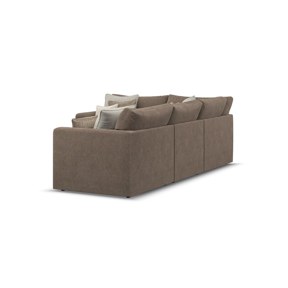Elston 4 Seat Modular Right Hand Corner Sofa in Penny Burrow Fabric - Group 2 3