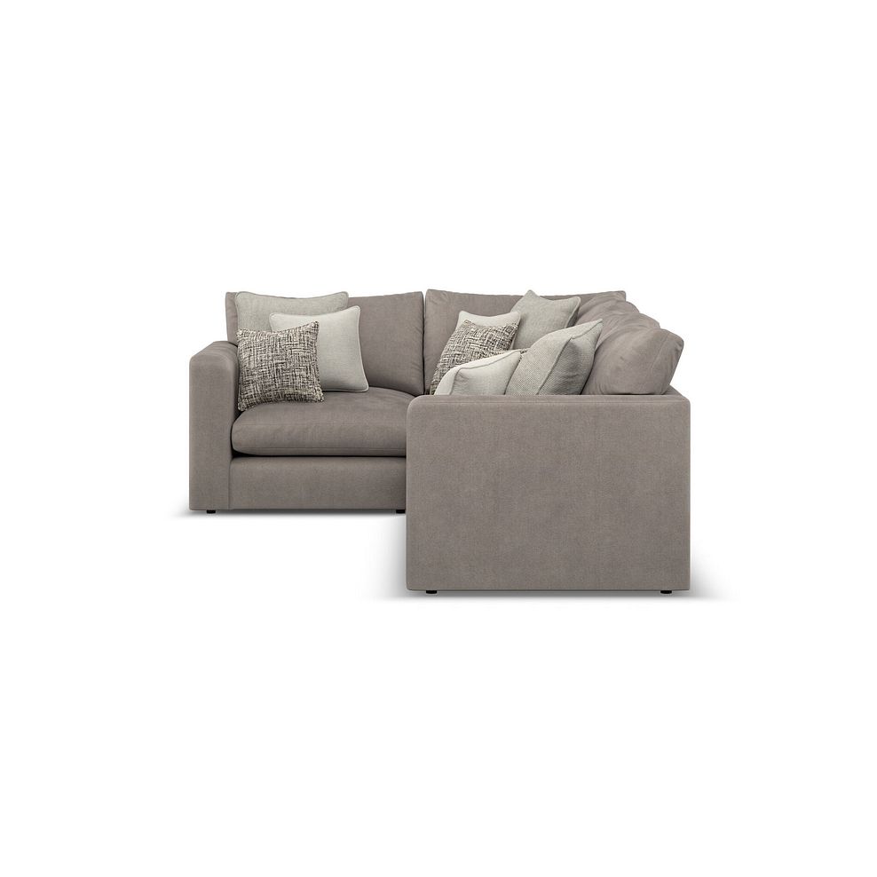 Elston 4 Seat Modular Right Hand Corner Sofa in Penny Clay Fabric - Group 2 4