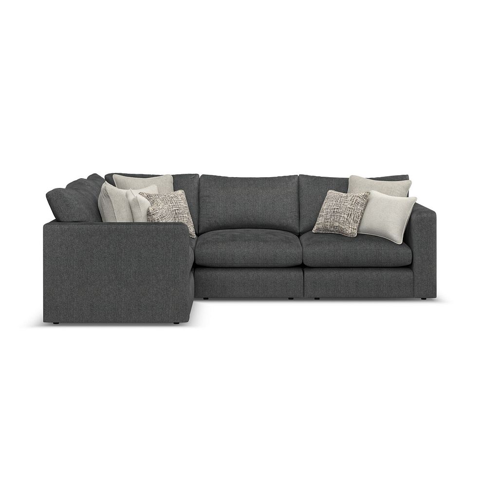 Elston 4 Seat Modular Right Hand Corner Sofa in Penny Whisp Fabric - Group 2 2