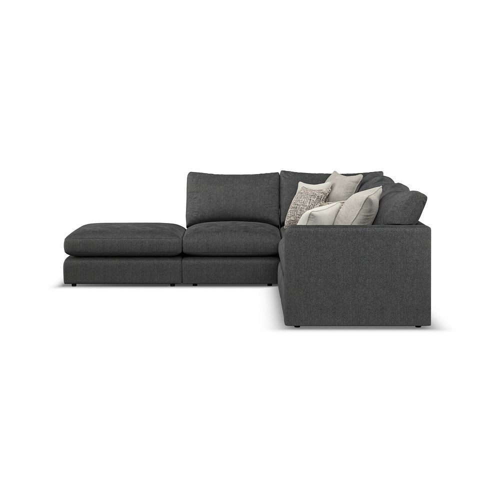 Elston Modular 4 Seat Right Hand Open End Corner Sofa in Penny Whisp Fabric - Group 5 FOOT 4