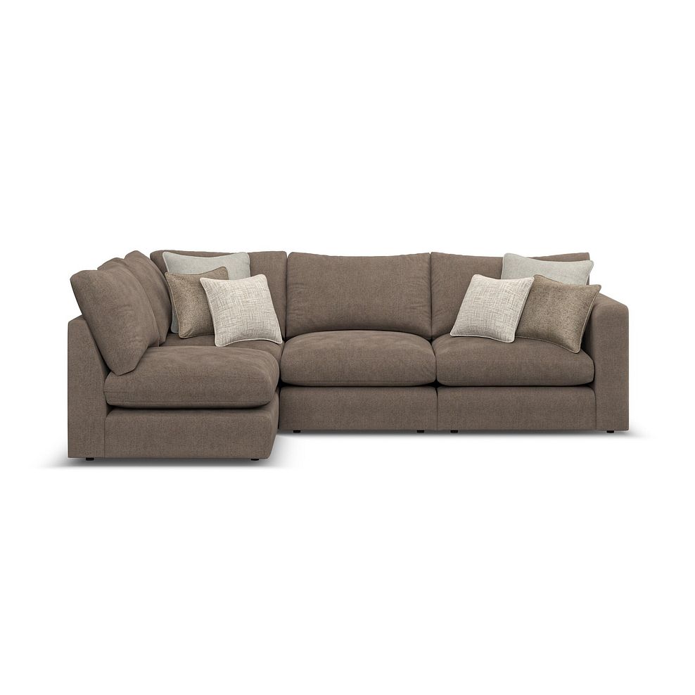 Elston 4 Seat Right Hand Modular Corner Sofa in Penny Burrow Fabric - Group 5 2
