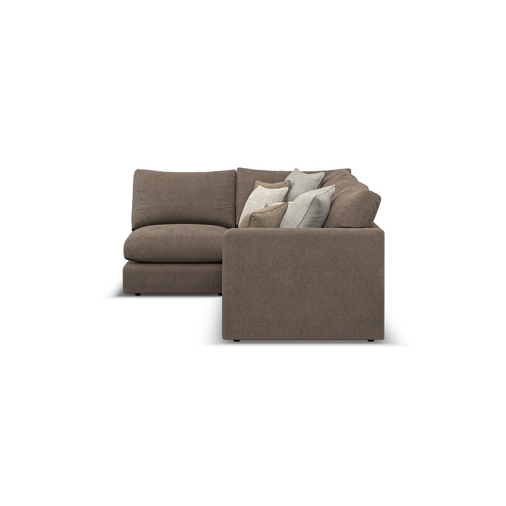 Elston 4 Seat Right Hand Modular Corner Sofa in Penny Burrow Fabric - Group 5 4