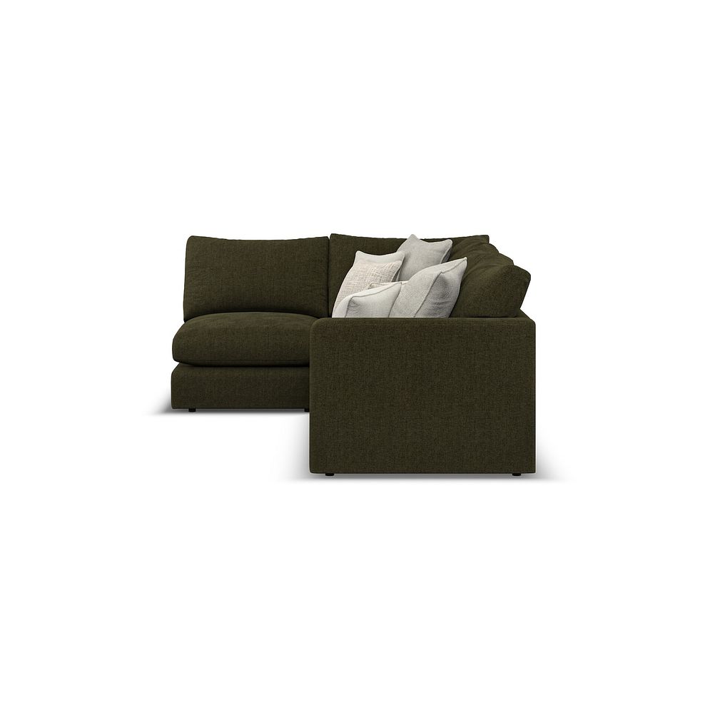 Elston 4 Seat Right Hand Modular Corner Sofa in Penny Forest Fabric - Group 5 4