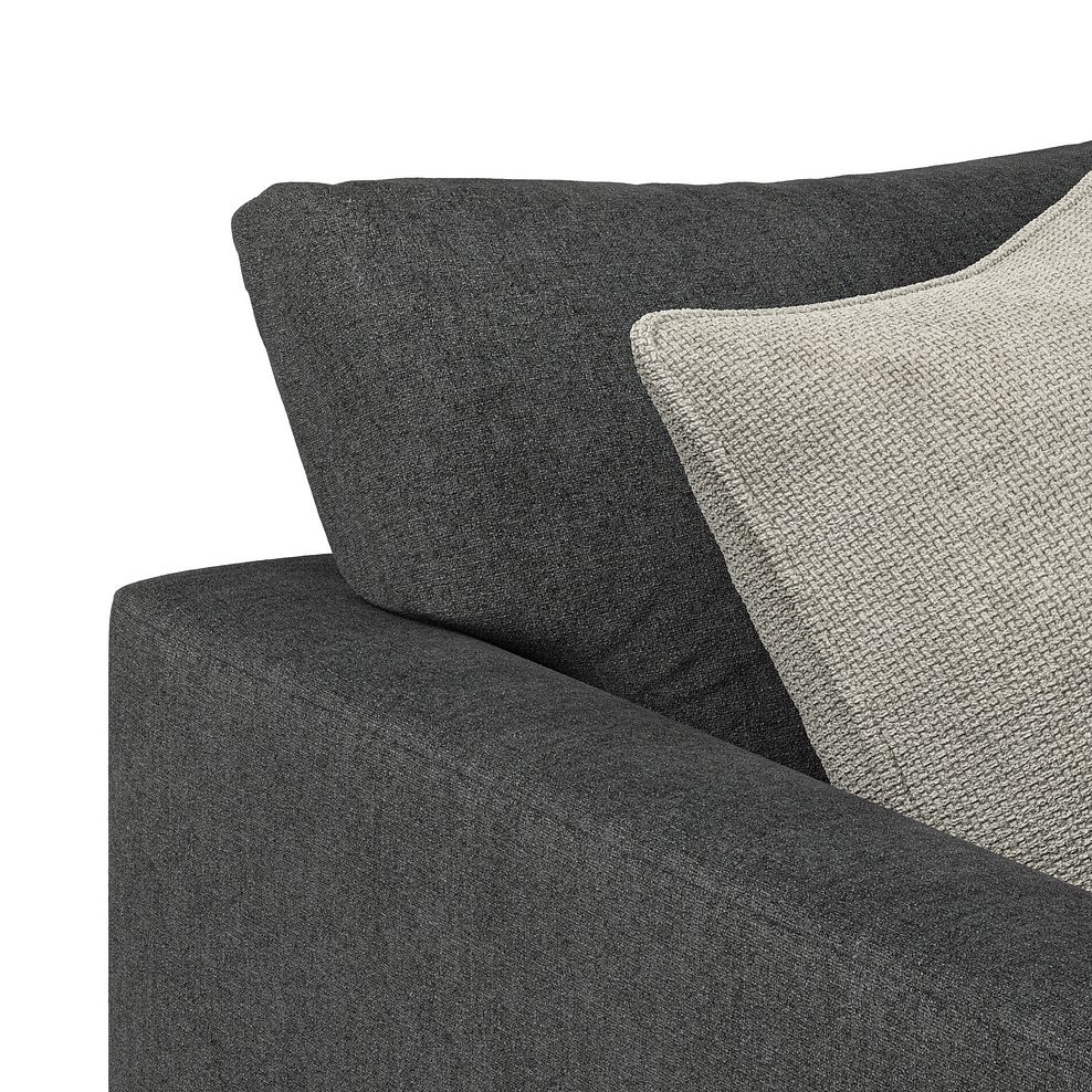 Elston 4 Seat Right Hand Modular Corner Sofa in Penny Whisp Fabric - Group 5 7
