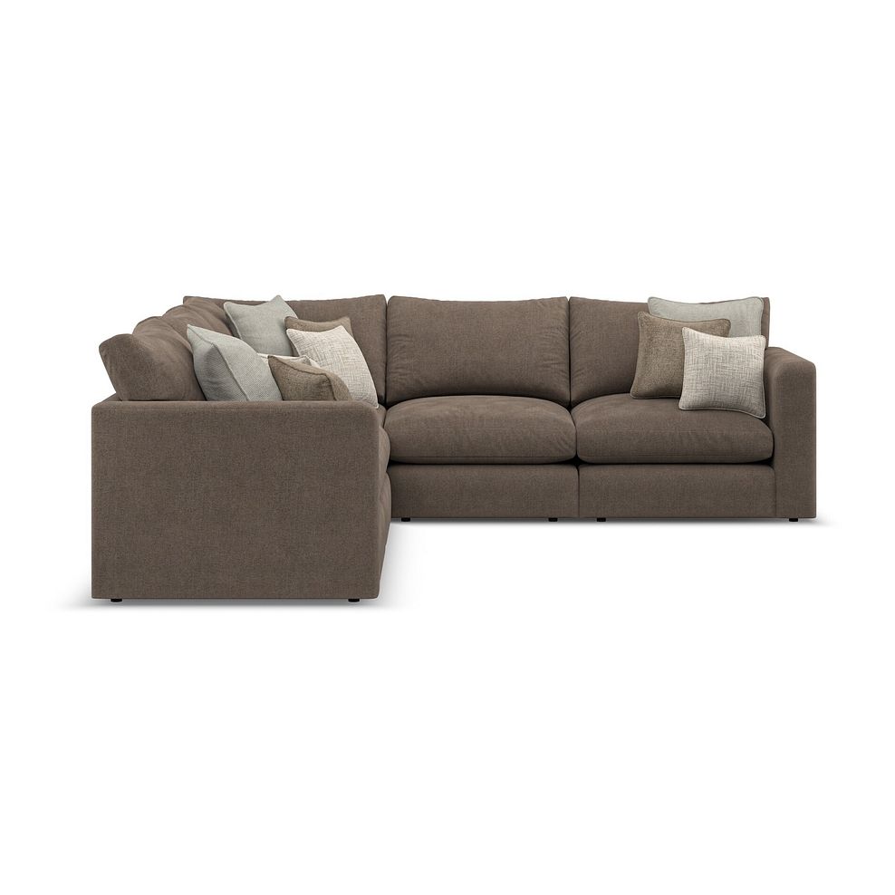 Elston 5 Seat Modular Corner Sofa in Penny Burrow Fabric - Group 3 4
