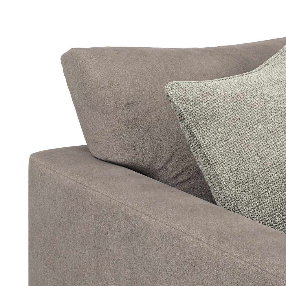 Elston 5 Seat Modular Corner Sofa in Penny Clay Fabric - Group 3 7