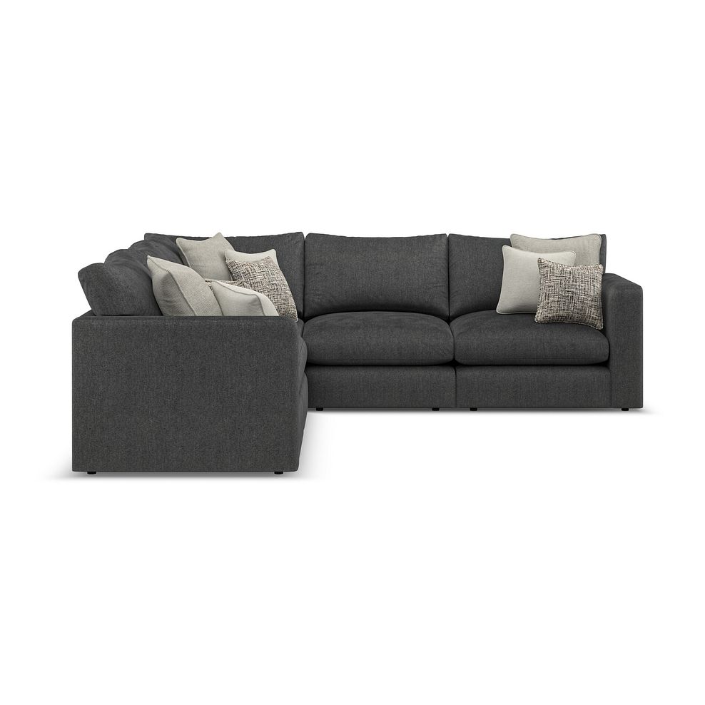 Elston 5 Seat Modular Corner Sofa in Penny Whisp Fabric - Group 3 4