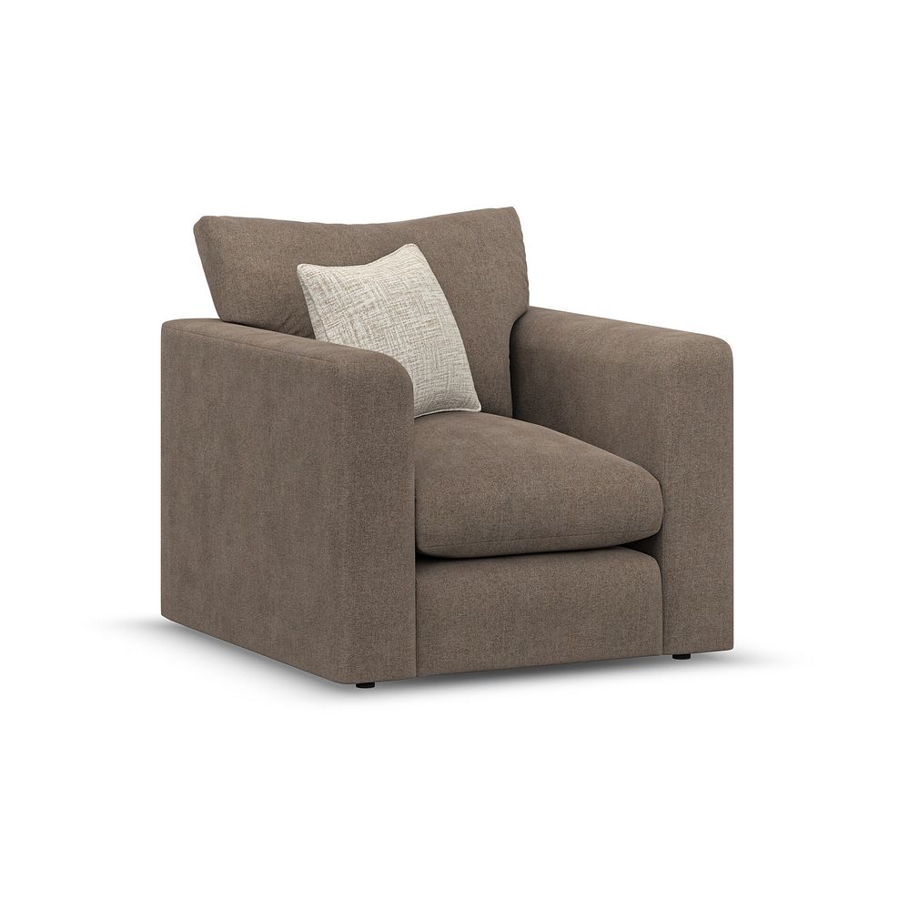 Elston Armchair in Penny Burrow Fabric 1