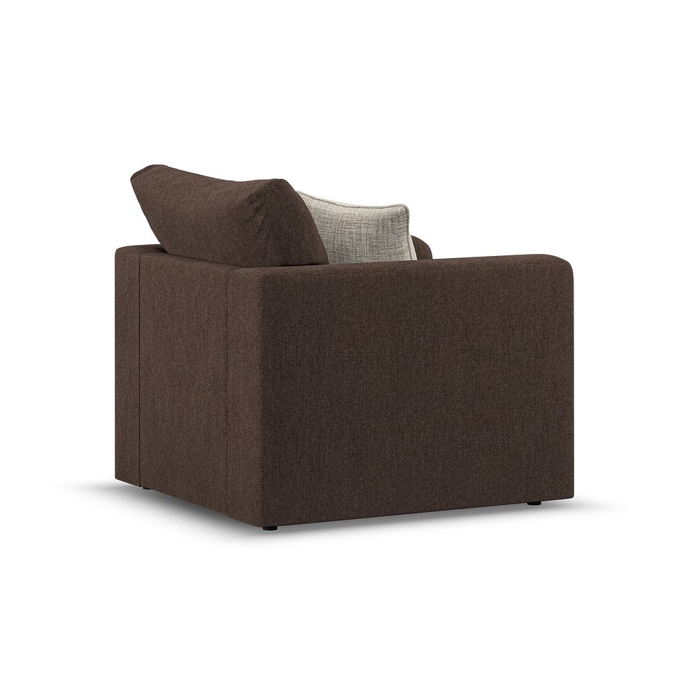 Elston Armchair in Penny Cacao Fabric 3