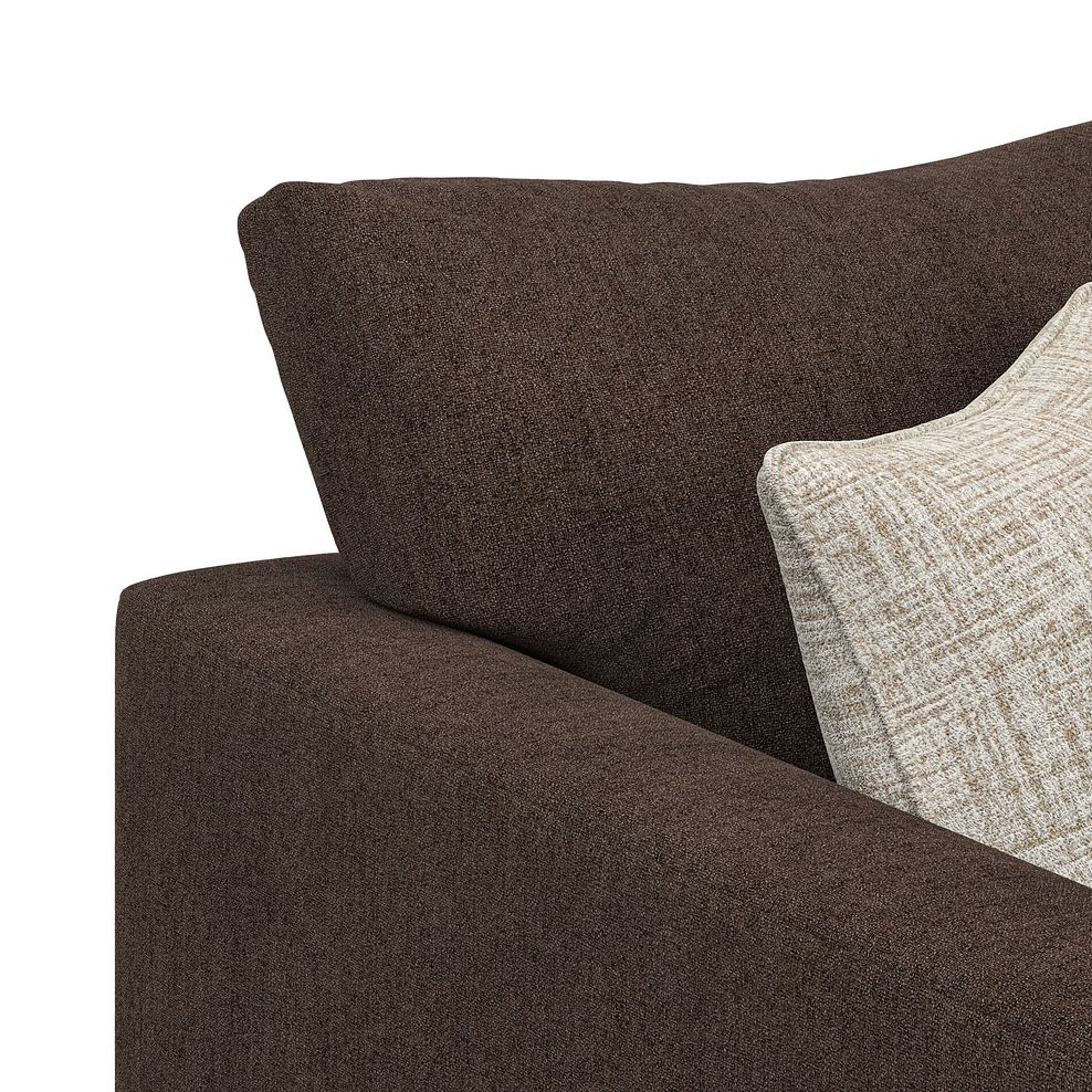 Elston Armchair in Penny Cacao Fabric 5