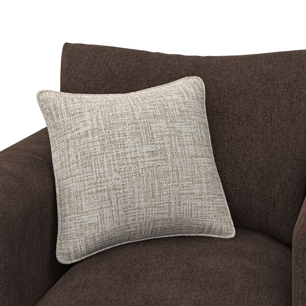 Elston Armchair in Penny Cacao Fabric 6