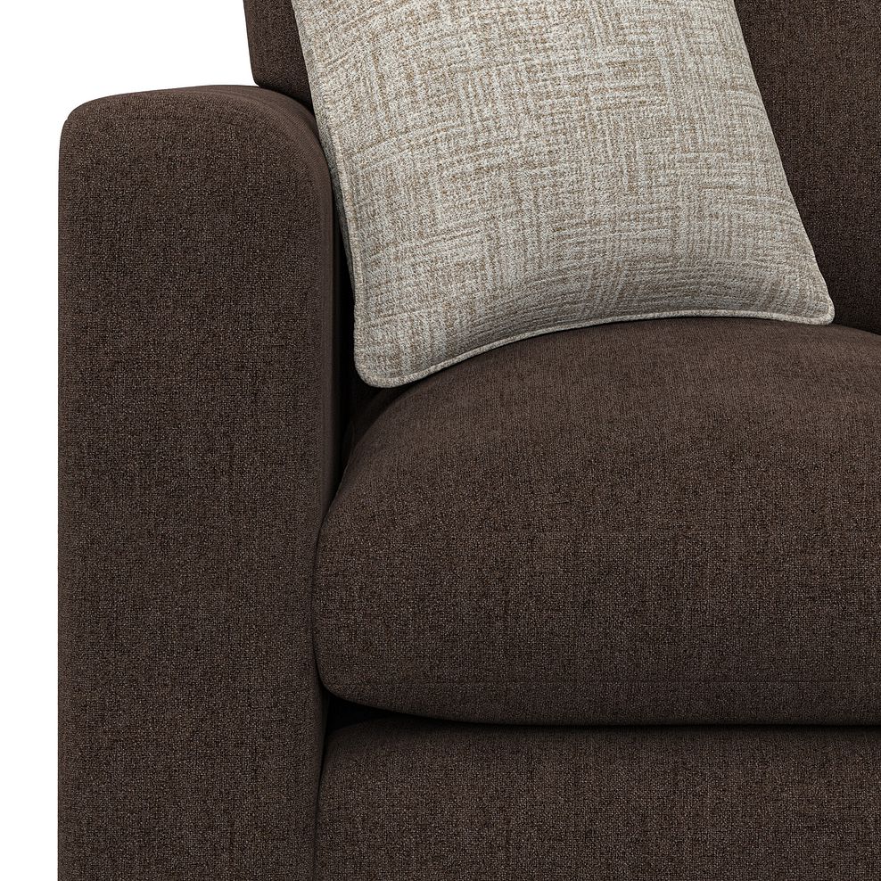 Elston Armchair in Penny Cacao Fabric 7