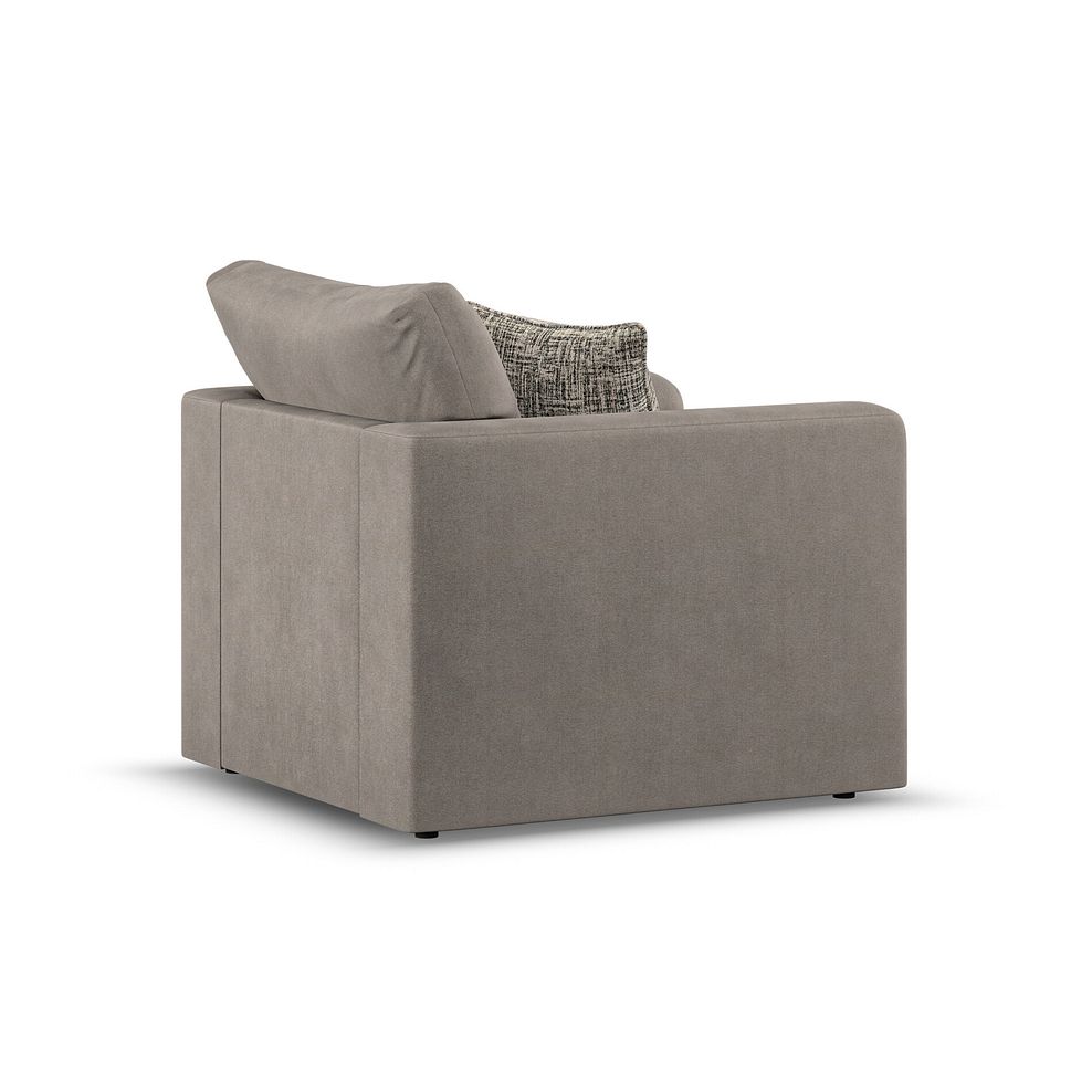 Elston Armchair in Penny Clay Fabric 3