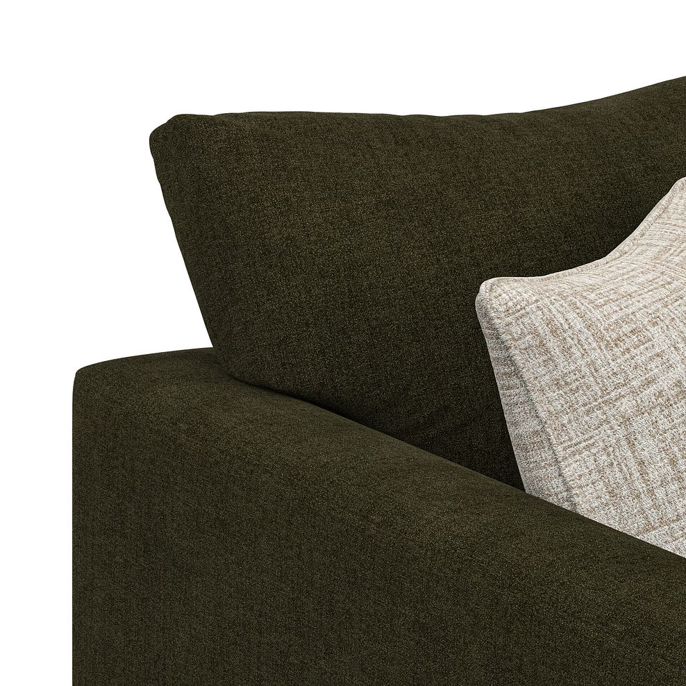 Elston Armchair in Penny Forest Fabric 5