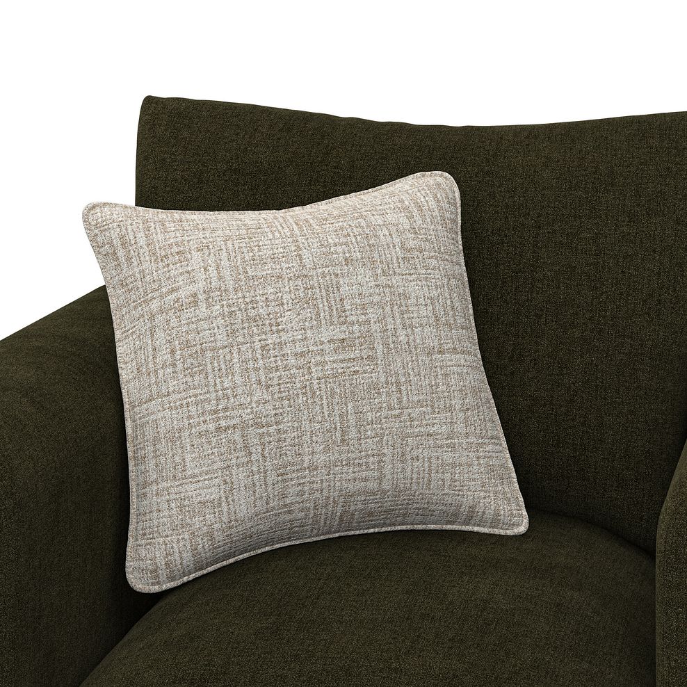 Elston Armchair in Penny Forest Fabric 6