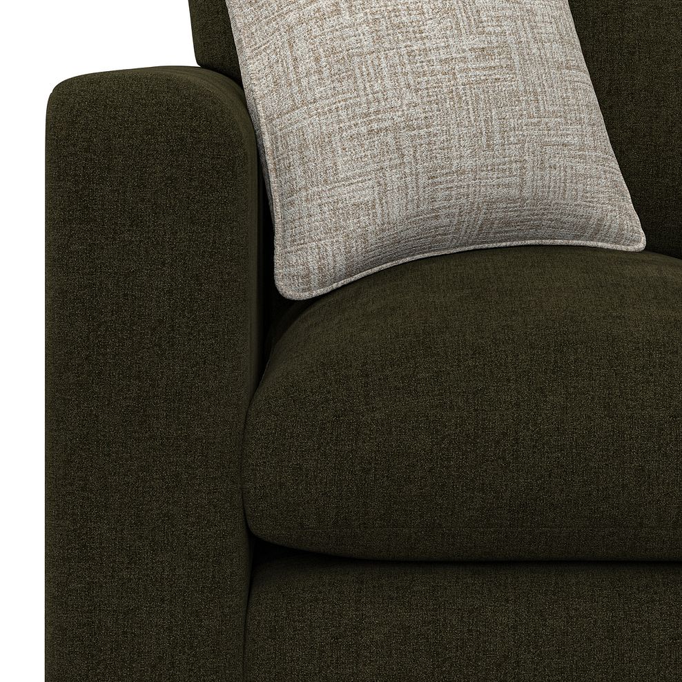 Elston Armchair in Penny Forest Fabric 7