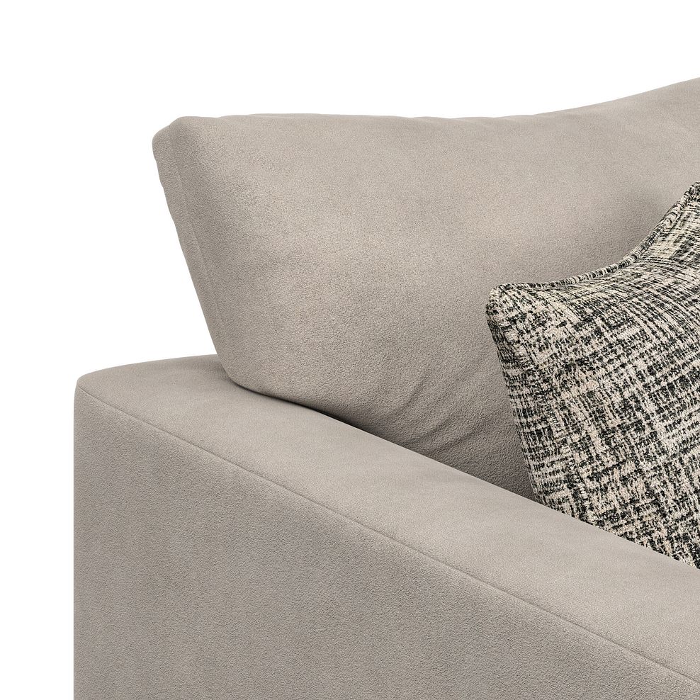 Elston Armchair in Penny Mid Grey Fabric 5