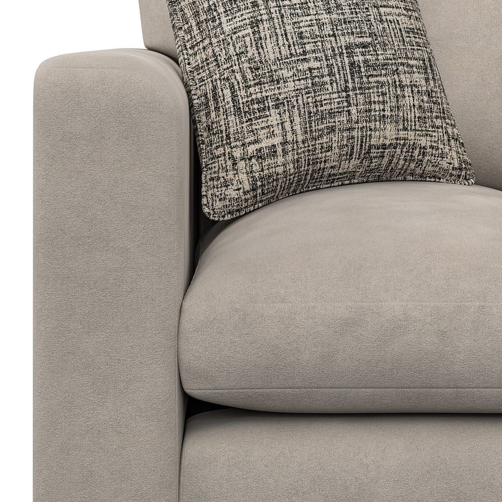 Elston Armchair in Penny Mid Grey Fabric 7