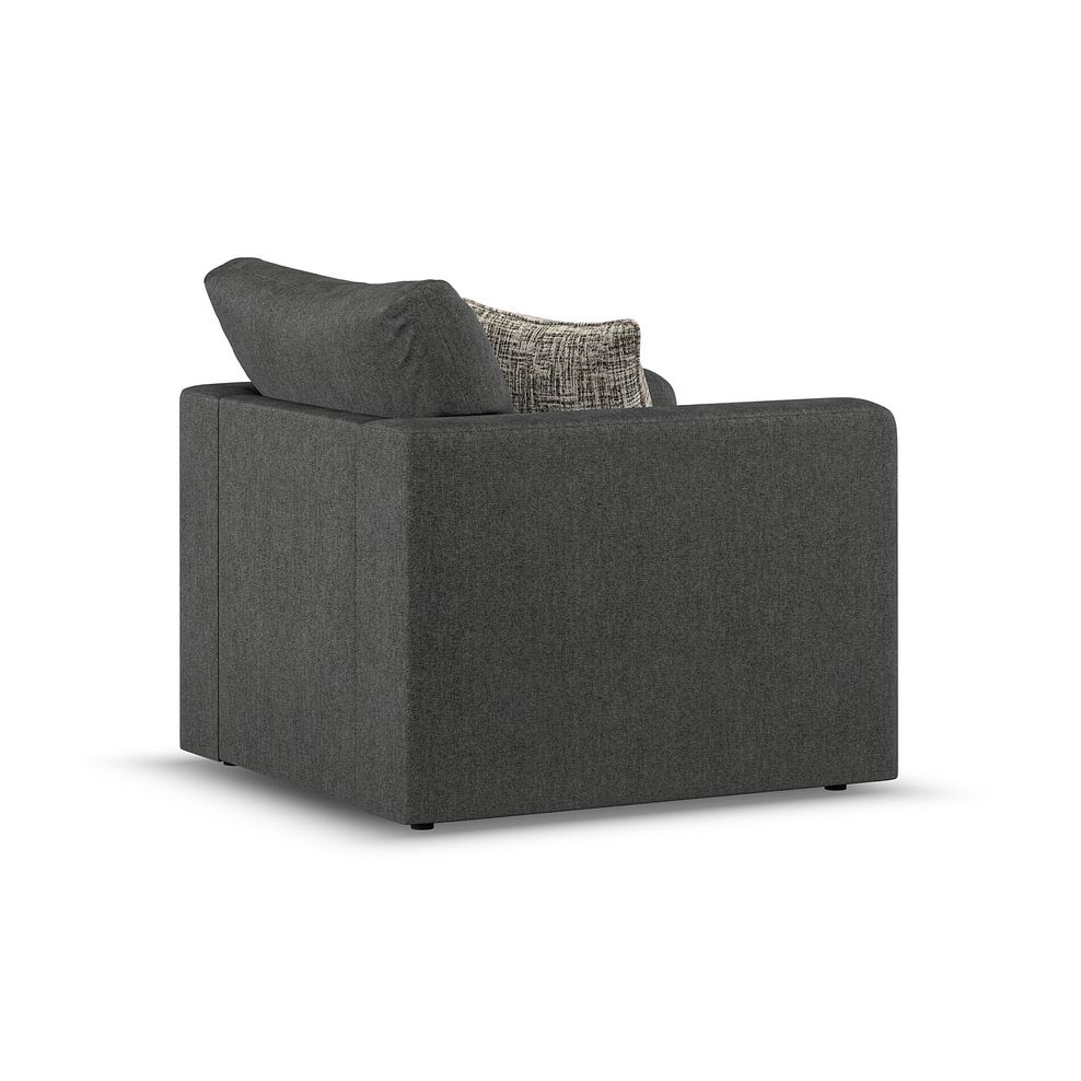 Elston Armchair in Penny Whisp Fabric 3